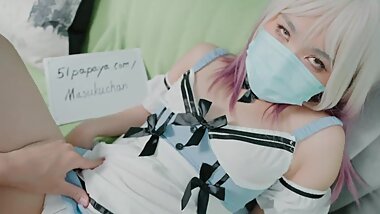 Pretty Maid got Fingered Squirting with Missionary Quickie Sex