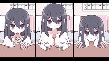 【h GAME】汚部屋の姫♡Hシーンまとめ① 手コキ フェラ パイズリ