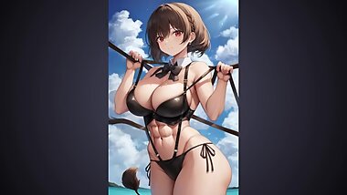 Muscle Beauty Illustration Collection 1