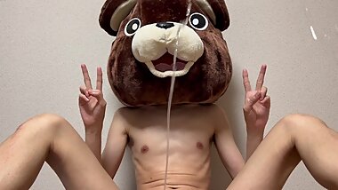 倒れるだけでケツアナ絶頂アーッ！