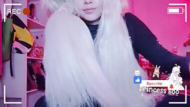 (☆ω☆) ⋆｡°✩ ˗ˏˋ ☆ ♕🤍 Hairbrushing with Magic Hairbrush 🧝‍♀️♕ ‧₊˚✩彡ฅ•ω•ฅ ♡