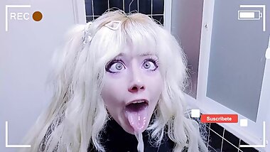 ⋆｡°✩ ˗ˏˋ ☆ ˎˊ˗ come with me to the Bathroom to see Toothbrushing and Spitting Alien Foam ⋆｡°✩ ˗ˏˋ ☆