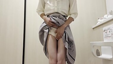 [crossdressing] Japanese Masturbation with a Lot of Ejaculation in a Cute Uniform 💕