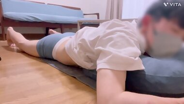 "oh! Oops ♡ Anne ♡” Oho on the Floor with Ahe Face while Voicing.