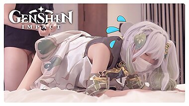 【genshin Impact】☘ Cute Ladyboy Cosplayer Anal Toys, Nahida Cosplay Kawaii Japanese Crossdresser