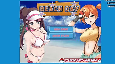 BEACH DAY WITH MISTY AND ROSA