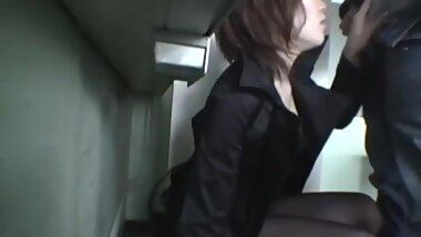 Cum Eating Asian Teen gives Head