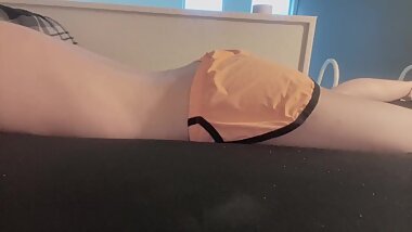 Cute Boy Humping Bed.