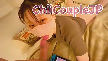 A Toy Prank on a Japanese Whip Nurse in the Game ♡ Creampie from Convulsive Acme ♡