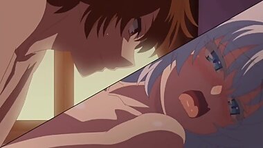 Shy Anime Girl Fucked by Boss