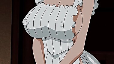 Hot Busty Maid Breastfeeding Her Boss - Uncensored Hentai