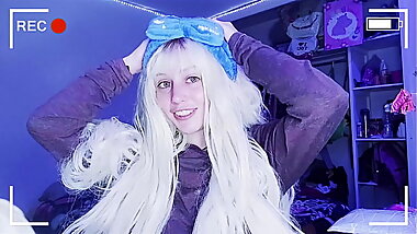 ⋆｡&deg_ My soft blue bow headband &bull_ HUDA bunny mask &bull_ Review &bull_ $w&euml_&euml_t energy ⋆｡&deg_