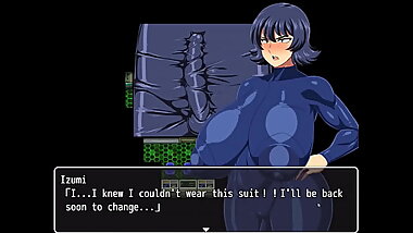 Shipwrecked Spaceship Todoroki [Monthly Patreon choice Hentai game] Ep.1 These space suits are too tight for her huge tits and massive butt