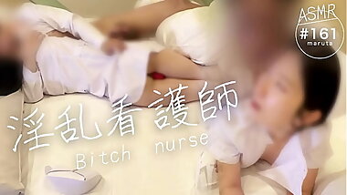 【淫乱看護師】「アナルも舐めます&hellip_！お医者さんの性欲処理に使って下さい」髪の毛を掴み射精されるナース【フル動画はメンバーシップへ】