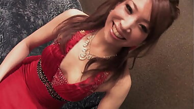 Japanese BABE SUCKS TWO CHUNKY COCKS THEN GETS FUCKED TO CUMSHOT