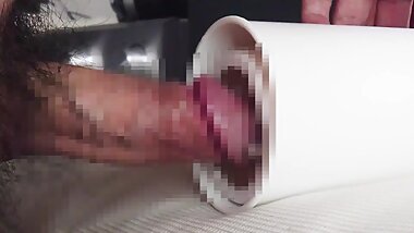 Electric Masturbator Squeezes your Dick